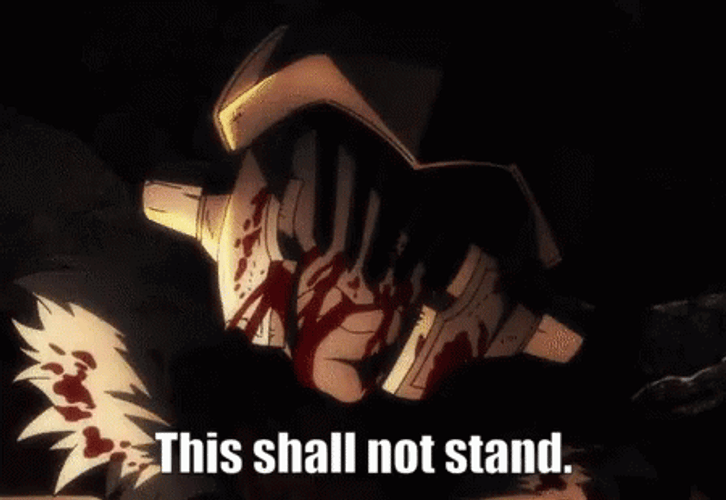 Goblin Slayer This Shall Not Stand GIF
