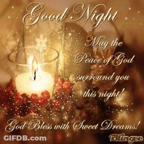 God Bless And Good Night GIF