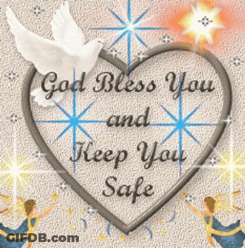 God Bless You And Keep Safe GIF