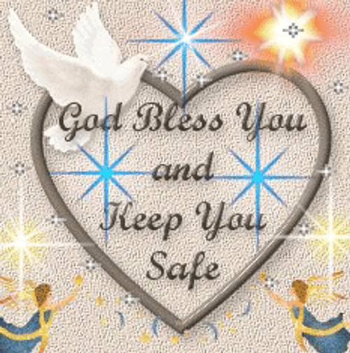 God Bless You And Keep Safe GIF