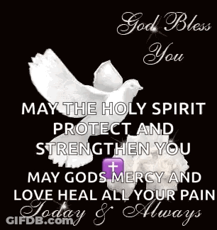 God Bless You Heal Pain GIF