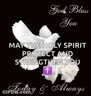 God Bless You Holy Spirit Protect GIF
