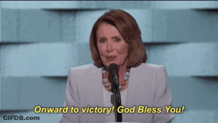 God Bless You Nancy Pelosi GIF