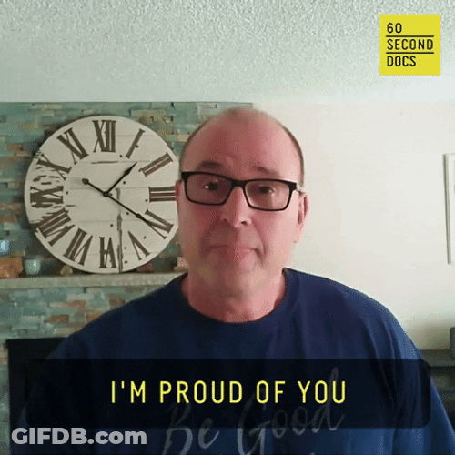 God Bless You Proud Dad GIF
