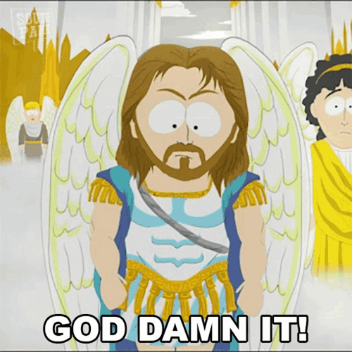 God Damn It Archangel Michael GIF