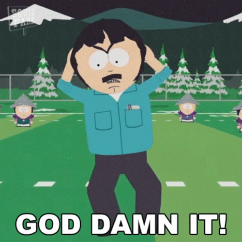 God Damn It Randy Marsh GIF