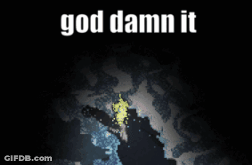 God Damn It Video Game Screenshot GIF