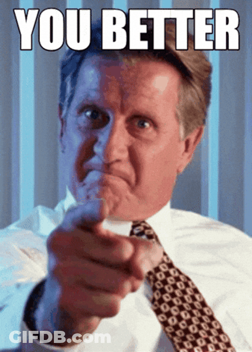 God Forbid But You Better Disappear GIF