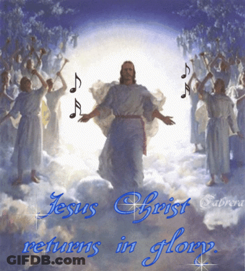 God Jesus Returns In Glory GIF