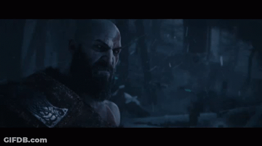 God Of War Kratos And His Son Atreus GIF