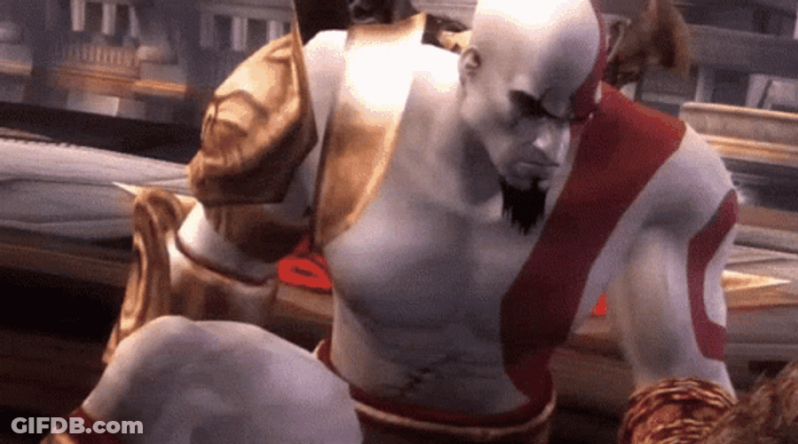 God Of War Kratos Zeus GIF