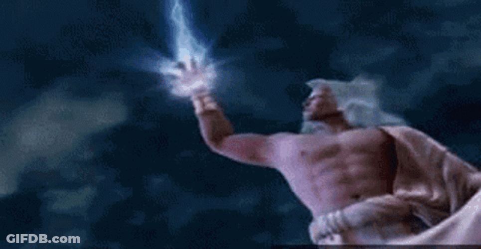 God Of War Zeus GIF