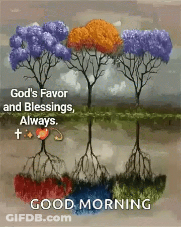 God's Favor And Blessings Good Morning GIF