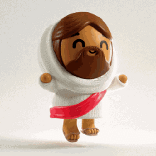 God Son Sticker He Has Risen GIF