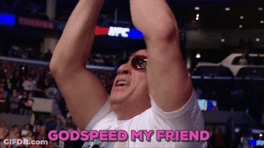 God Speed My Friend GIF