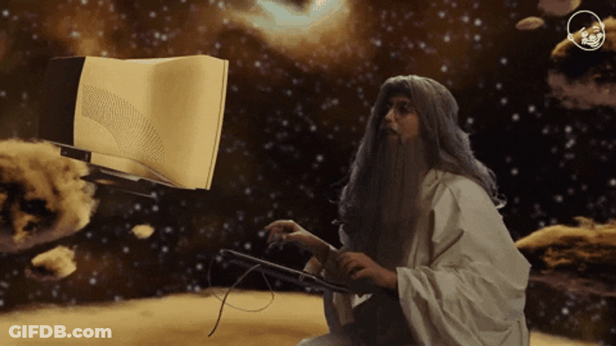 God Thinking Choosing Carefully GIF