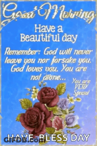 God Will Never Leave You Nor Forsake You GIF