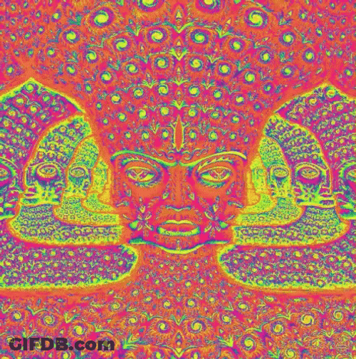 Goddess Acid Trip GIF