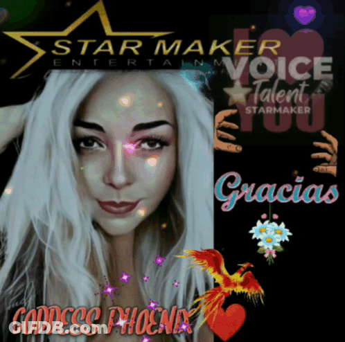 Goddess Phoenix On Star Maker Poster GIF