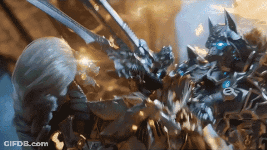 Godfall Orin Combats With Macros GIF