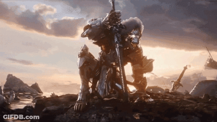 Godfall Orin Rising Up GIF