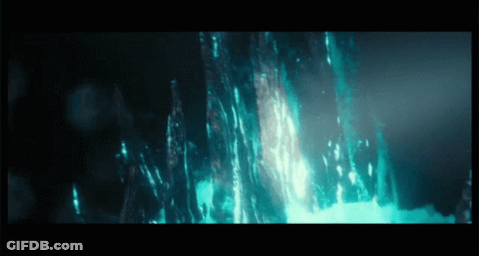 Godzilla 2021 Swims GIF