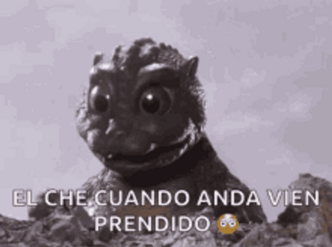 Godzilla Baby Cute GIF