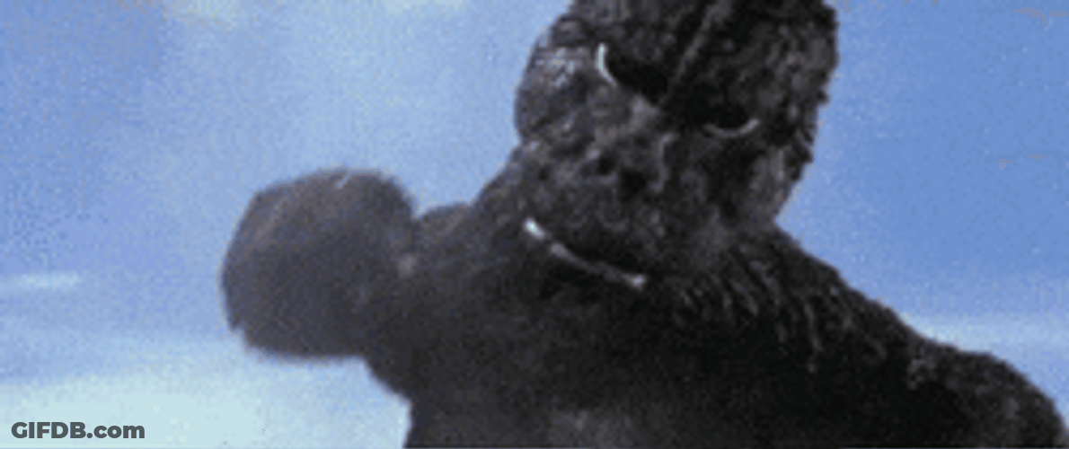 Godzilla Dance Gone Wrong GIF