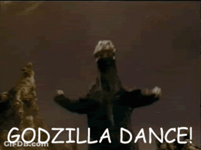 Godzilla Dance Meme GIF
