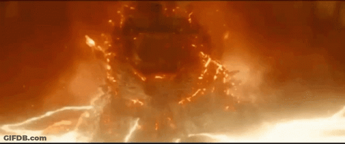 Godzilla Defeat King Ghidorah GIF