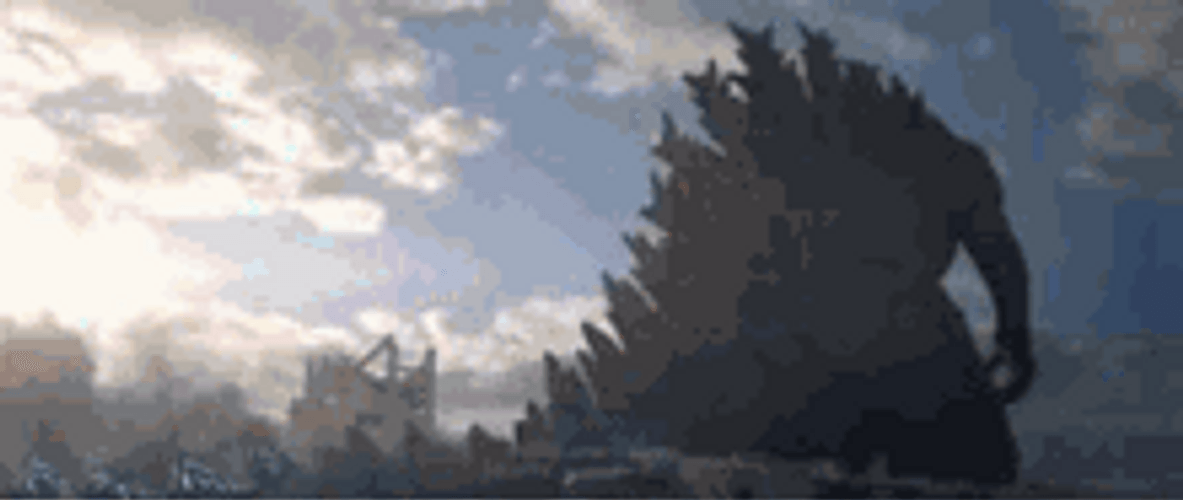 Godzilla Laser Breath GIF