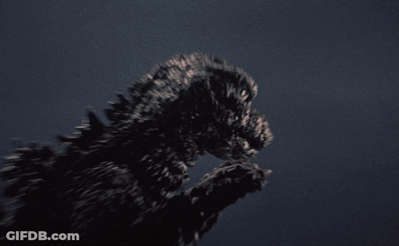 Godzilla Made Dance Of Fire GIF