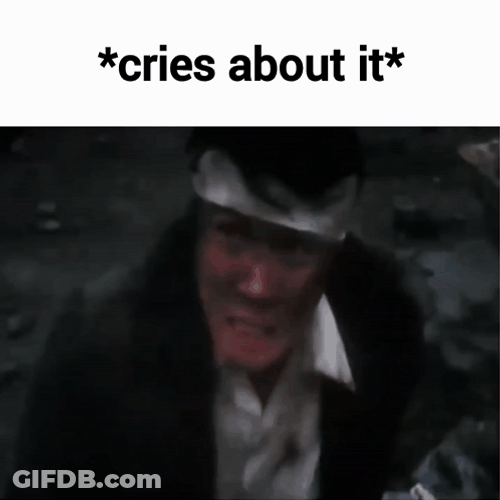 Godzilla Minus One Cries About It GIF