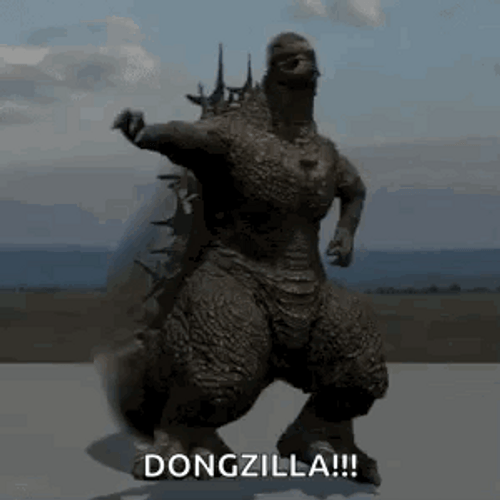 Godzilla Minus One Dongzilla GIF