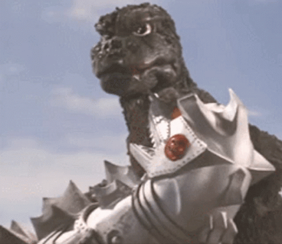 Godzilla Minus One Versus Robot GIF