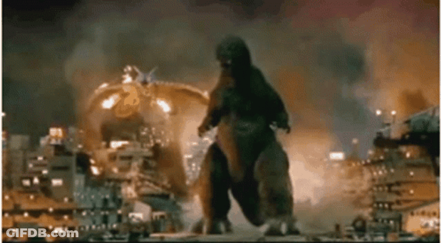 Godzilla Mothra King GIF
