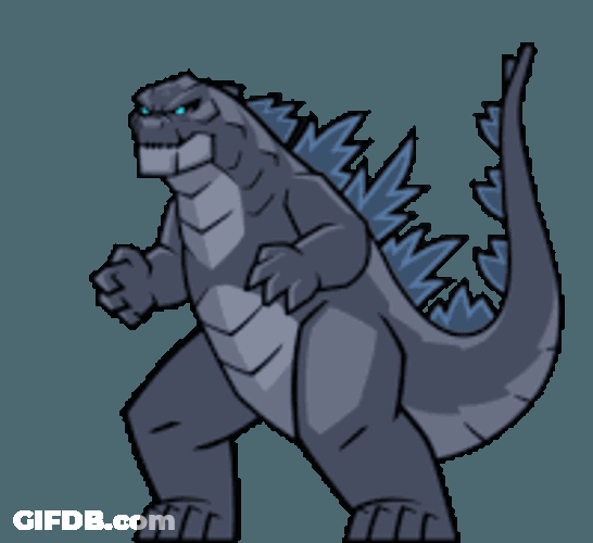Godzilla Sticker GIF