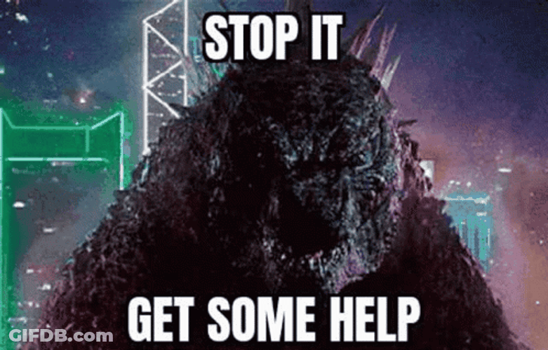 Godzilla Stop Get Some Help GIF