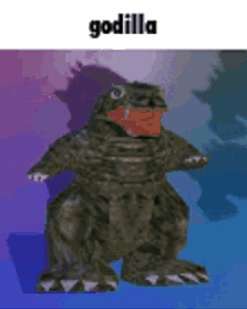 Godzilla Twirling Meme GIF