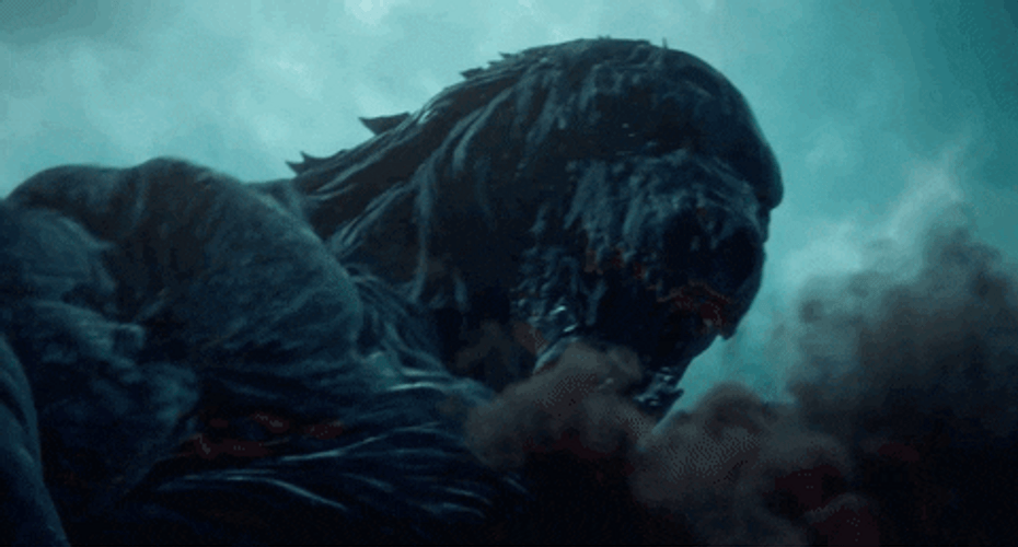 Godzilla Vs Kong Angry Giant Creature GIF