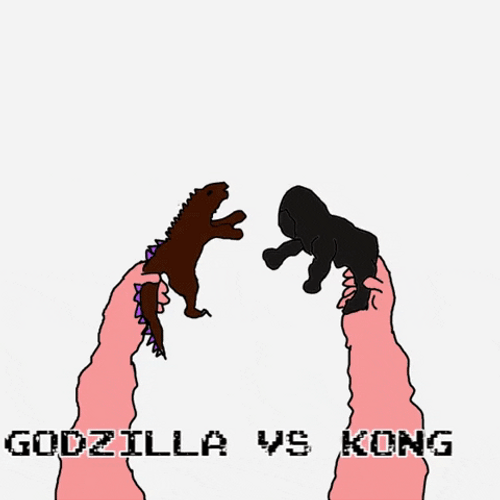 Godzilla Vs Kong Animated GIF