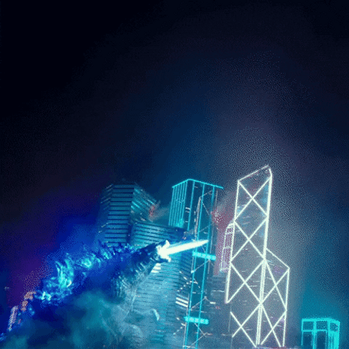 Godzilla Vs Kong Atomic Breath GIF