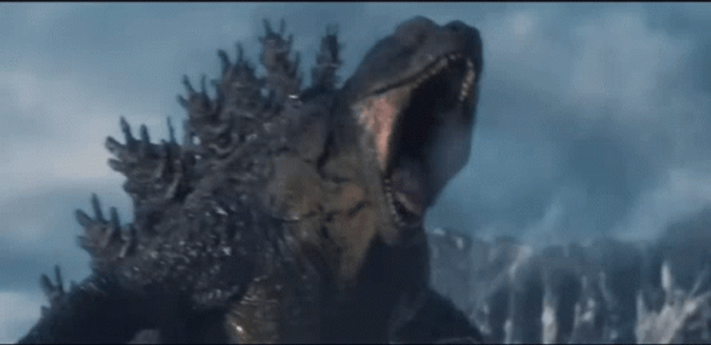Godzilla Vs Kong Roaring GIF