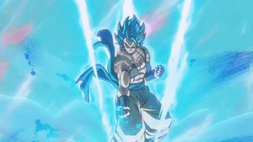 Gogeta Aura Broly GIF