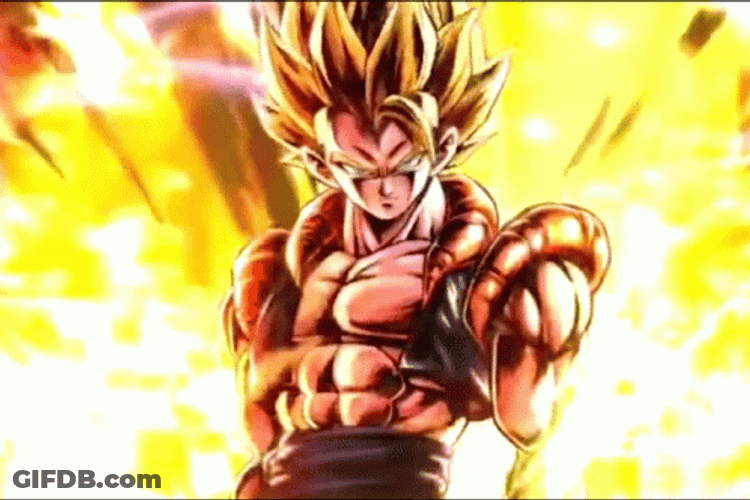 Gogeta Dragon Ball Legends GIF