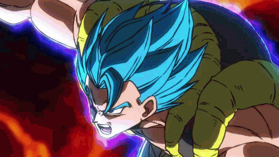 Gogeta Explosion Broly GIF