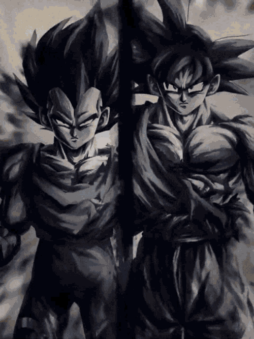Gogeta Fusion Dance FighterZ GIF