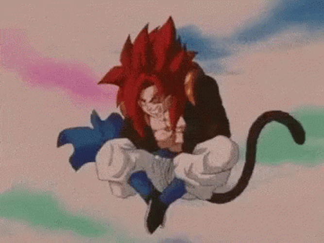 Gogeta I Crack Myself Up GIF