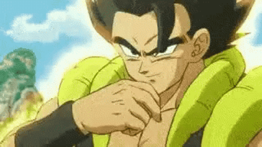 Gogeta Instant Transmission GIF