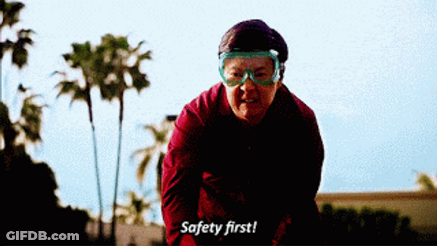 Goggle Safety First GIF